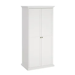 Kledingkast Paris Wit 2-deurs - Giga Living