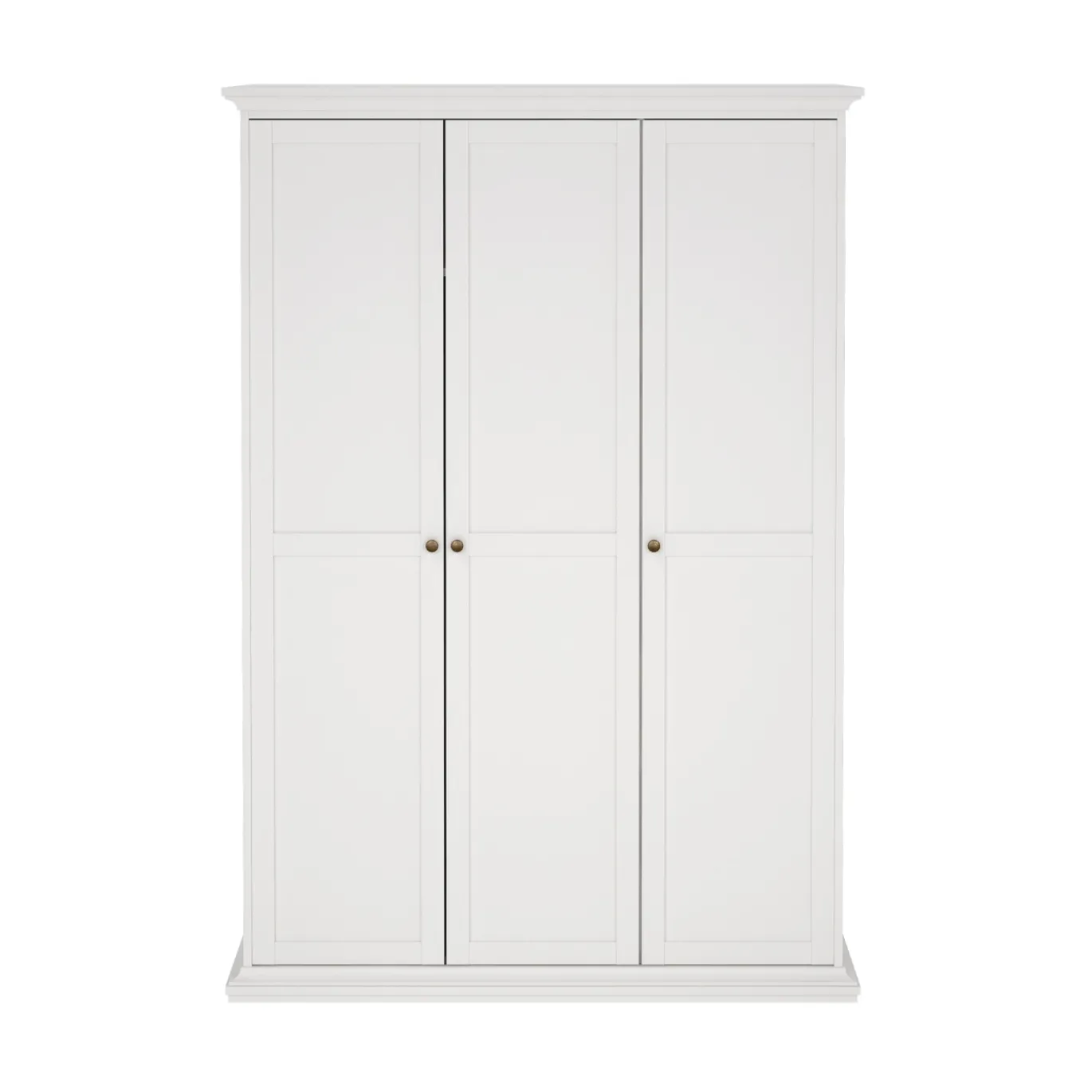 Kledingkast Paris Wit 3-deurs - Giga Living