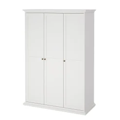 Kledingkast Paris Wit 3-deurs - Giga Living
