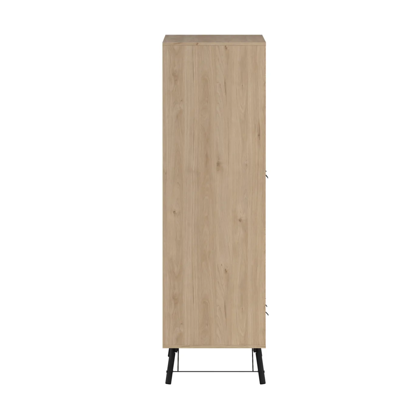 Kledingkast Ry met 3 deuren + 3 lades Hickory - Giga Living