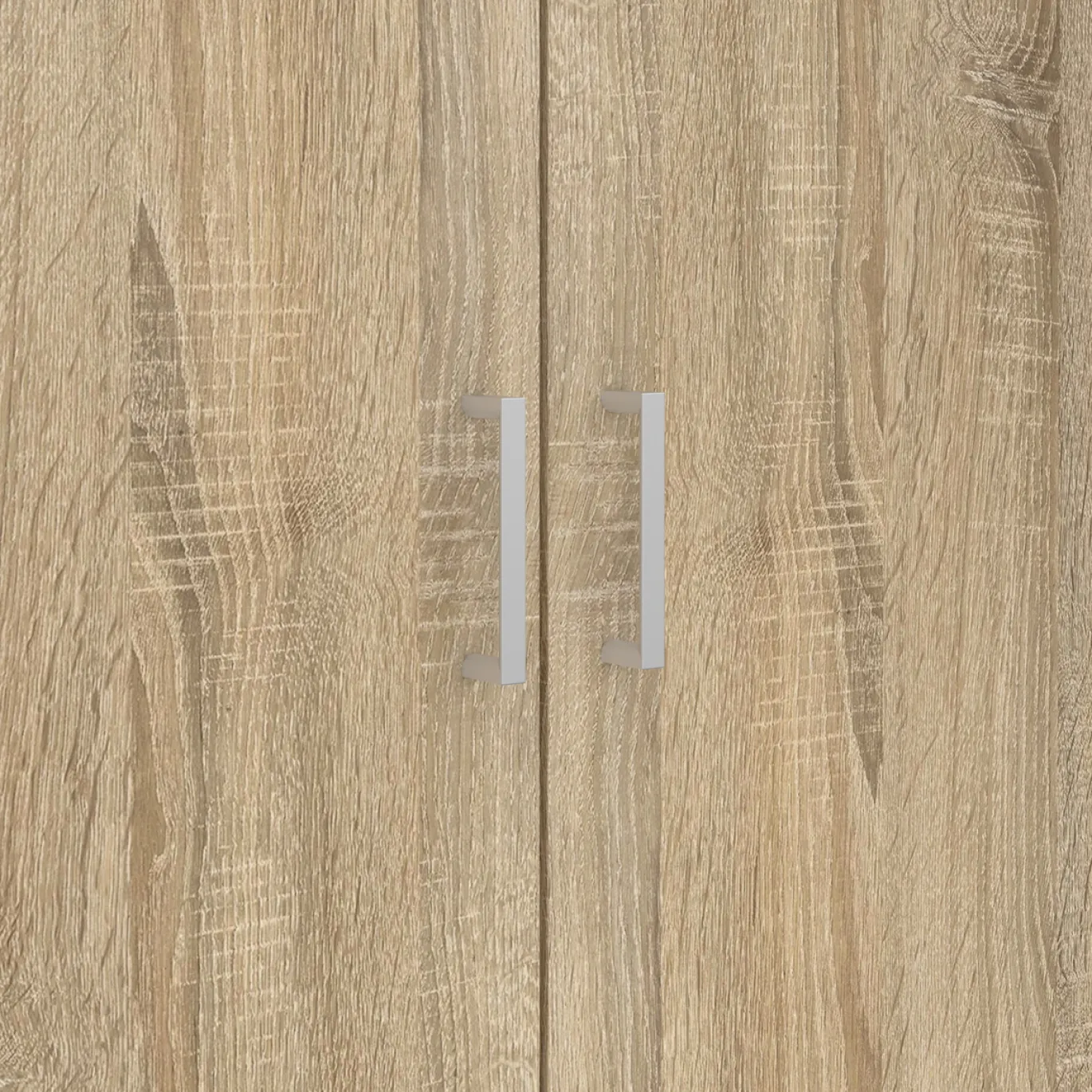 Kledingkast Space Naturel 3-deurs + 3-lades - Giga Living