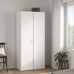 Kledingkast Space Wit 2-deurs 175cm - Giga Living
