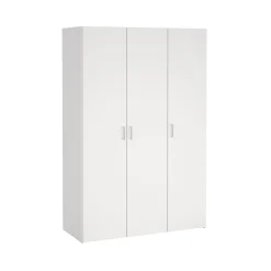 Kledingkast Space Wit 3-deurs - Giga Living