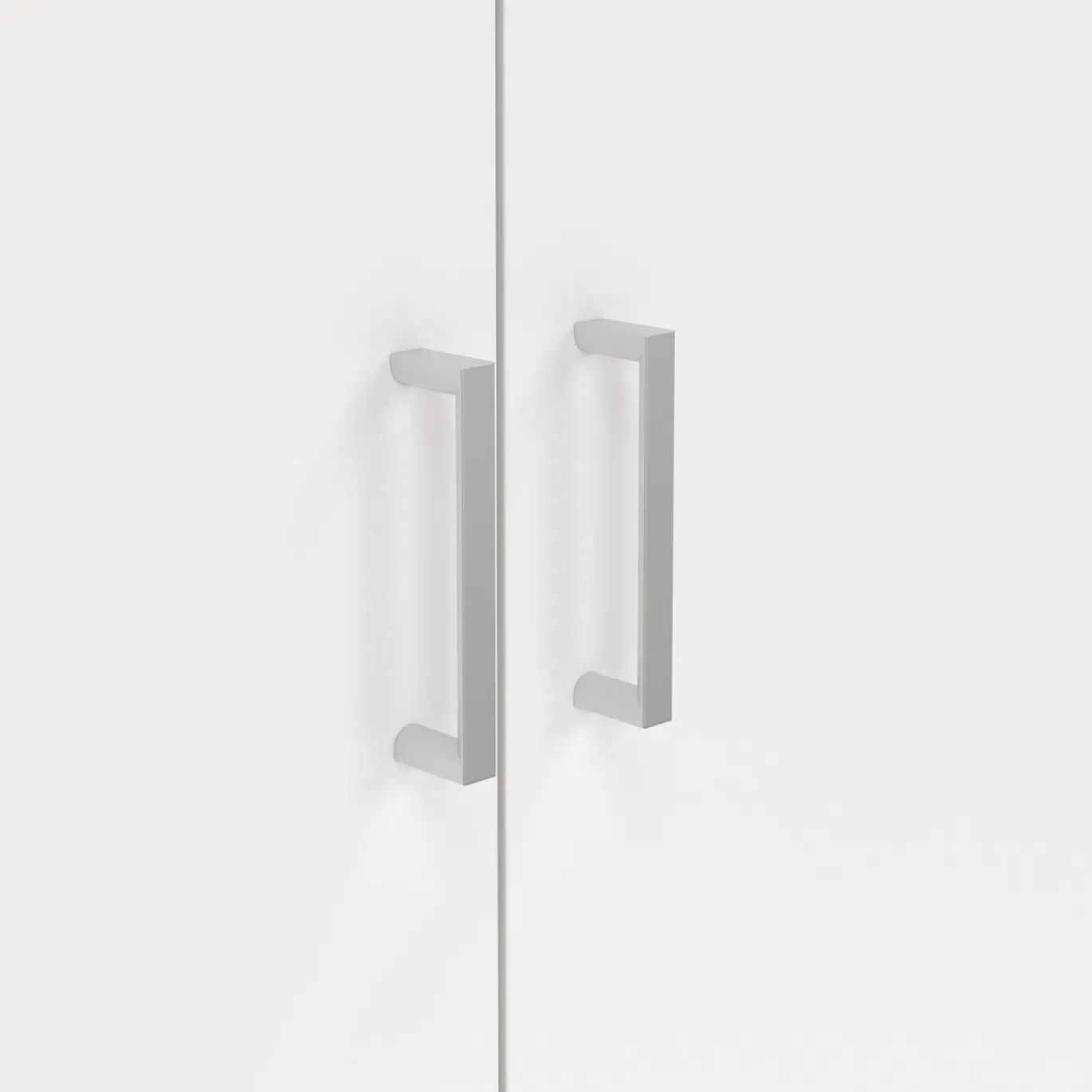 Kledingkast Space Wit 4-deurs + 3-lades - Giga Living