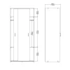 Kledingkast Space Wit - Giga Living