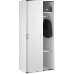 Kledingkast Space Wit - Giga Living