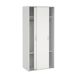 Kledingkast Space Wit - Giga Living