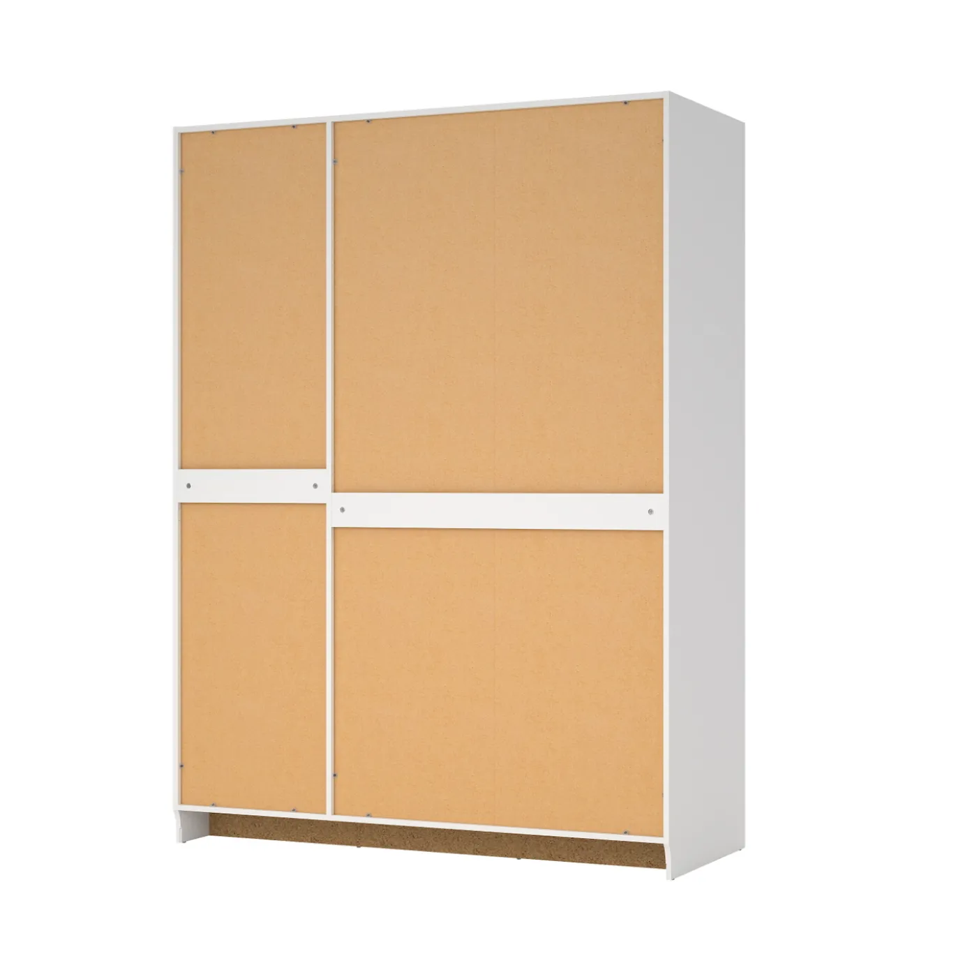 Kledingkast Viggo 3-Deurs Wit - Giga Living