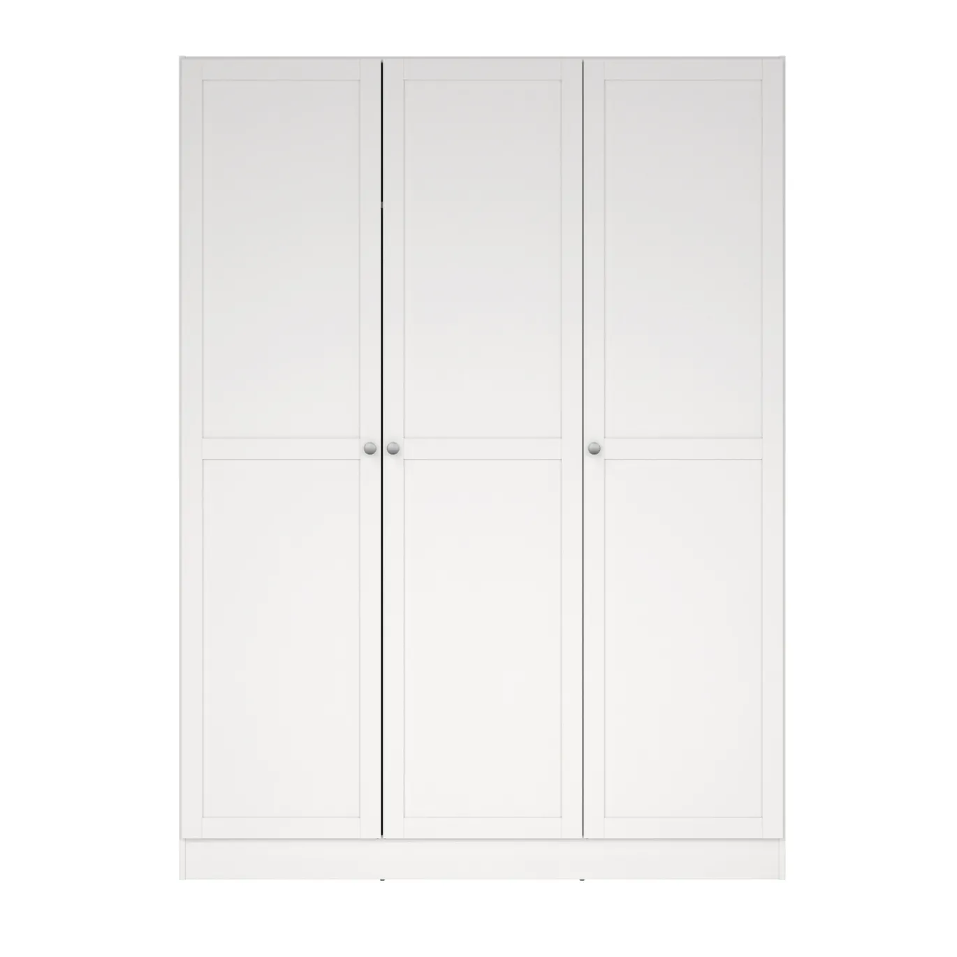 Kledingkast Viggo 3-Deurs Wit - Giga Living