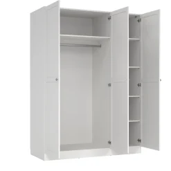 Kledingkast Viggo 3-Deurs Wit - Giga Living