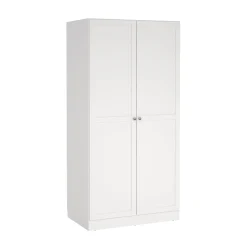 Kledingkast Viggo 2-Deurs Wit - Giga Living