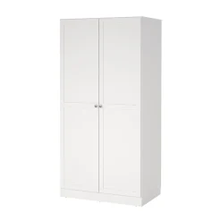 Kledingkast Viggo 2-Deurs Wit - Giga Living