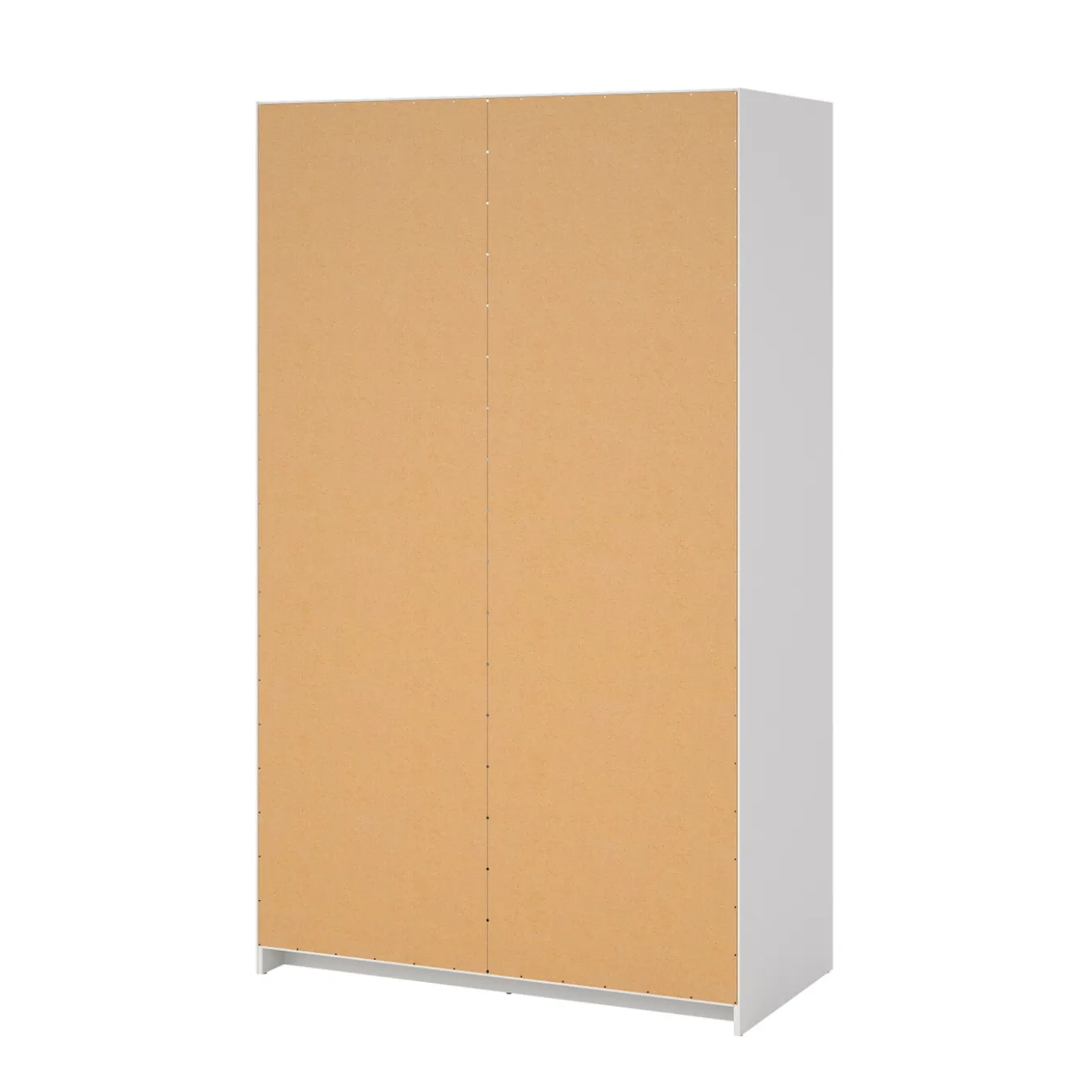 Kledingkast Ylva met 1 Schuifdeur + 1 deur + 3 lades Wit - Giga Living