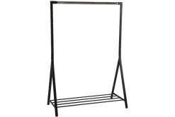 Kledingrek Norvik Zwart 165cm - Giga Living