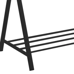 Kledingrek Norvik Zwart 165cm - Giga Living