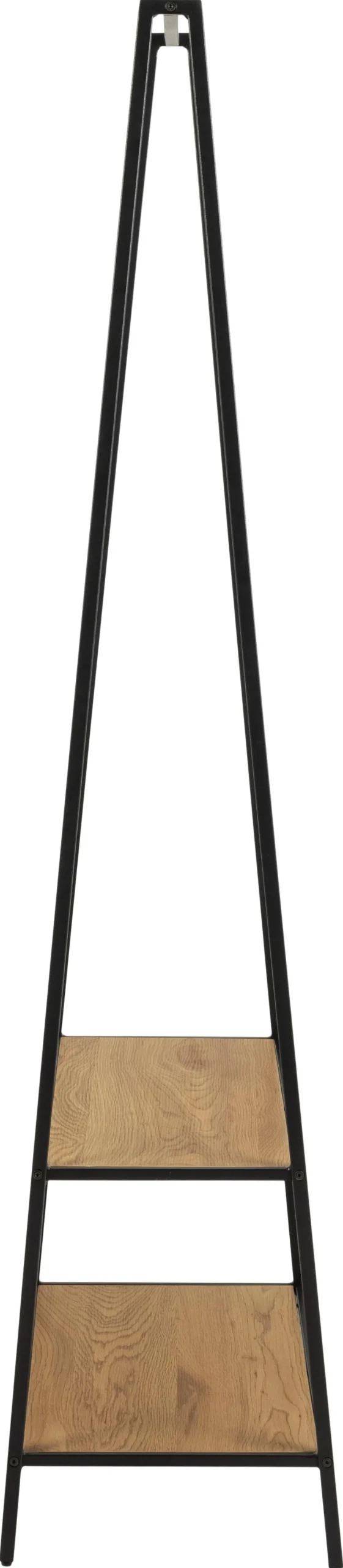 Kledingrek Varven Frame Steel Mat Zwart/Naturel - Giga Living