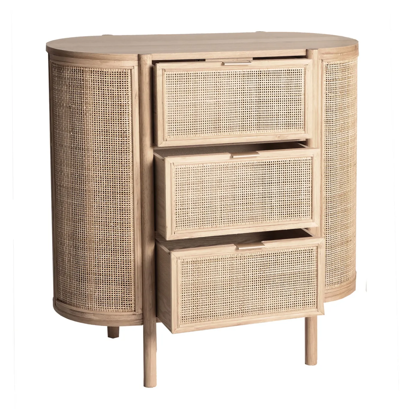 Kodu Dressoir Ovaal Ikla Bruin MDF