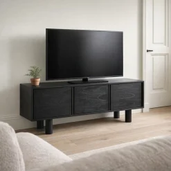 Kodu Tv-meubel Demmin Mindi Zwart