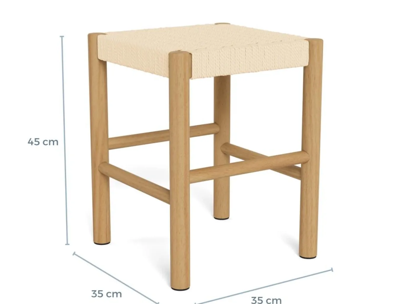 Kruk Marijn Naturel 35cm - Giga Living