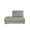 LABEL51 Bank Tivoli Element Ottomane Links Taupe Micro Suede