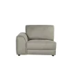 LABEL51 Bank Tivoli Element 1,5-Zits Links Taupe Micro Suede
