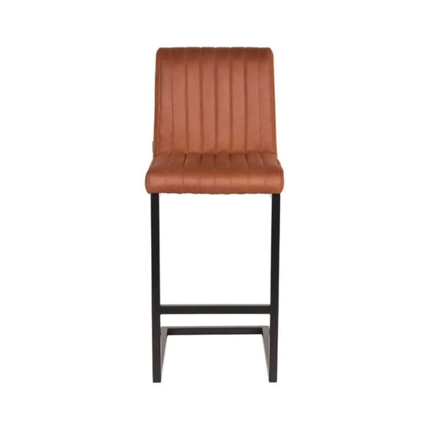LABEL51 Barkruk Milo Cognac Microfiber