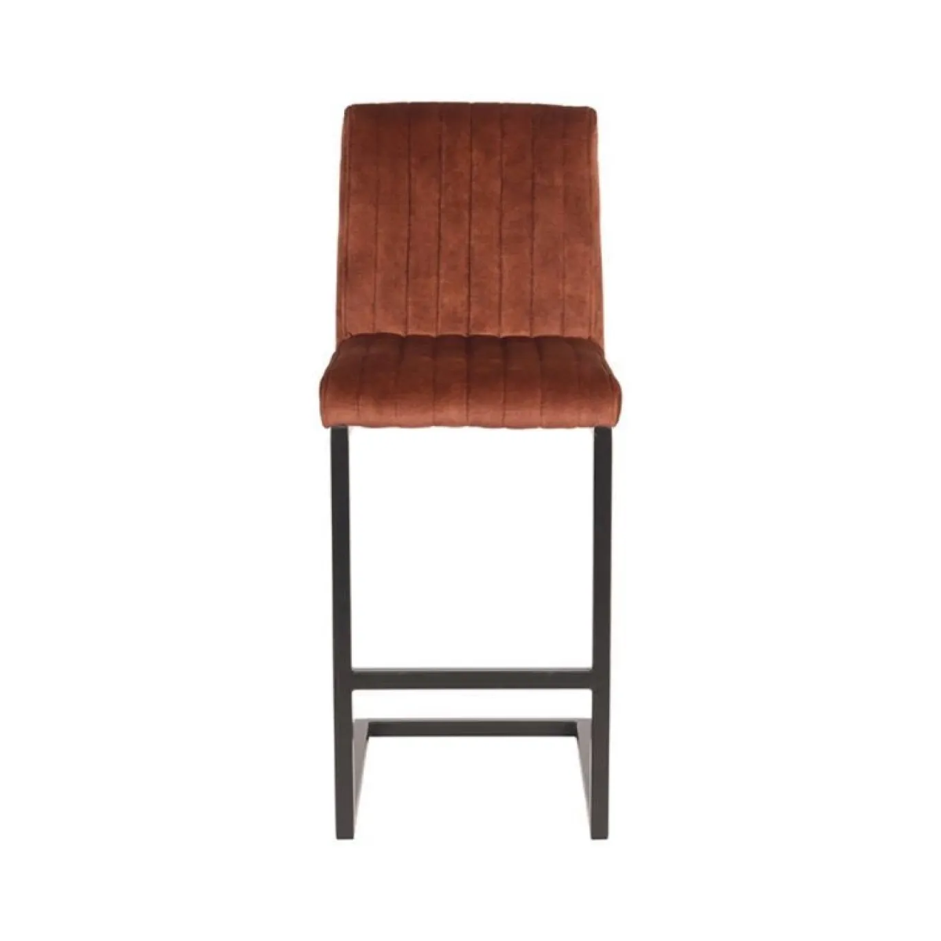 LABEL51 Barkruk Milo Rust Velours