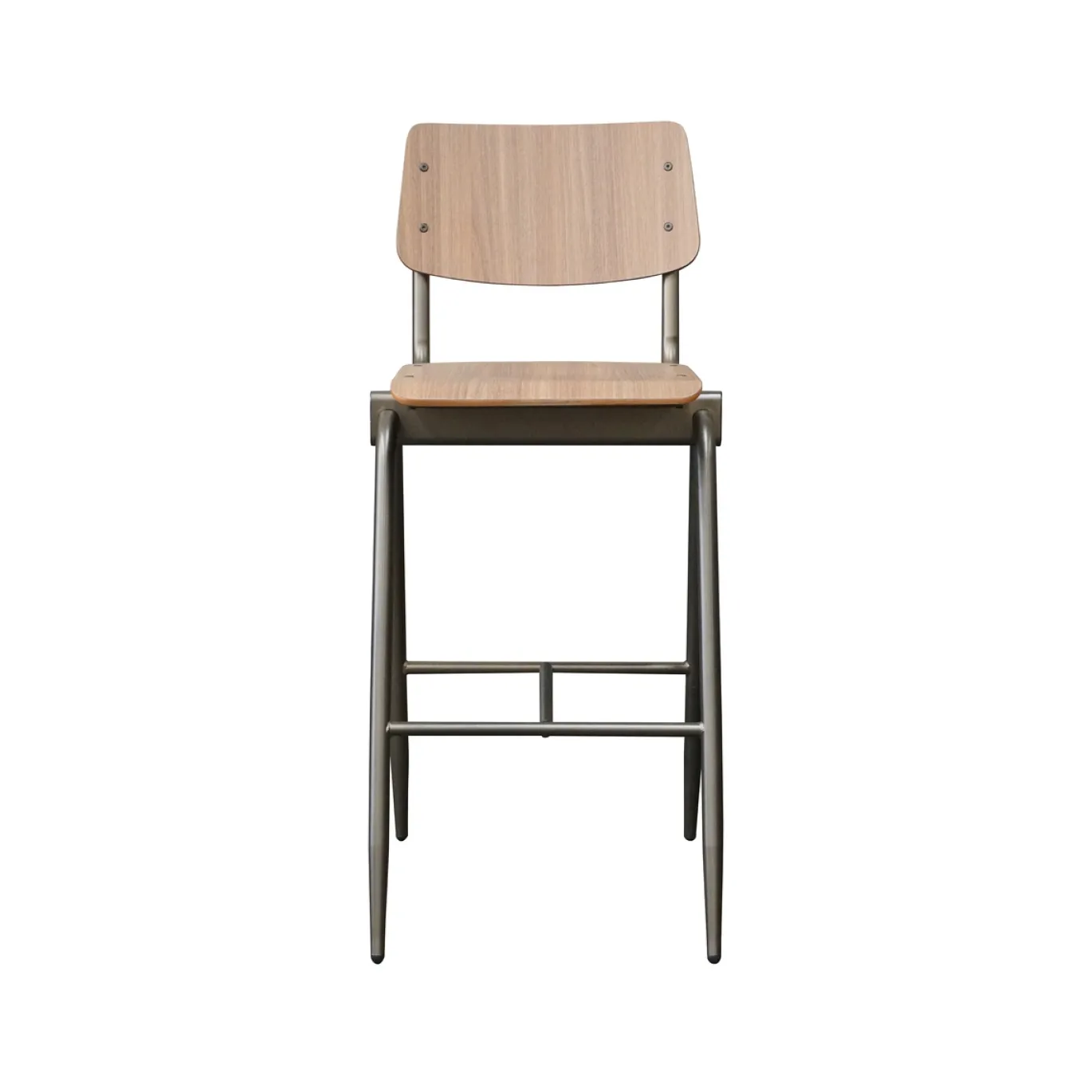 LABEL51 Barkruk Solid Walnoot