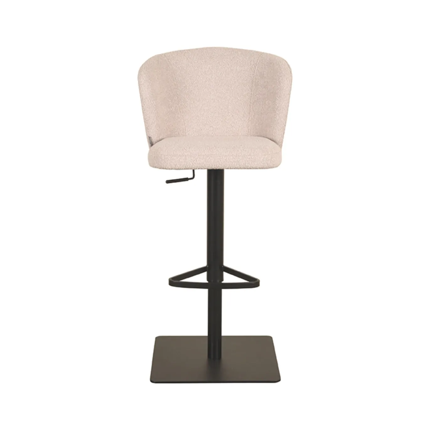 LABEL51 Barkruk Wave Naturel Bouclé