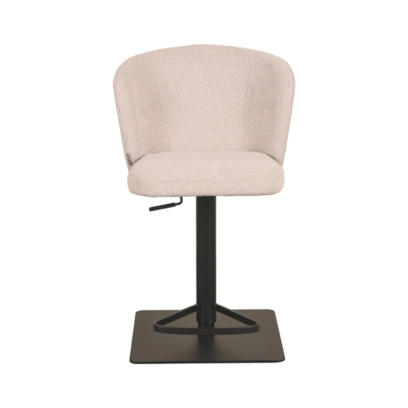 LABEL51 Barkruk Wave Naturel Bouclé