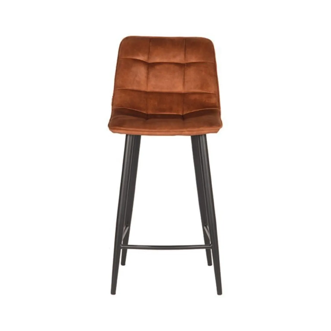 LABEL51 Barstoel Jelt Oker Velours
