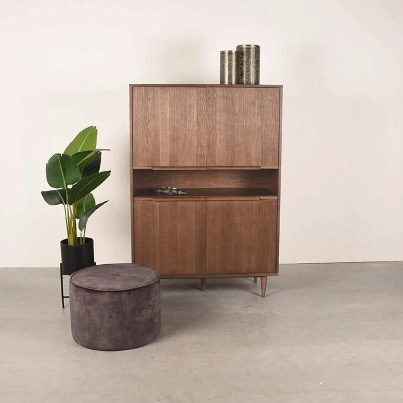LABEL51 Bergkast Jule Bruin Eiken