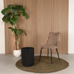LABEL51 Bijzettafel Novan Zwart Mangohout