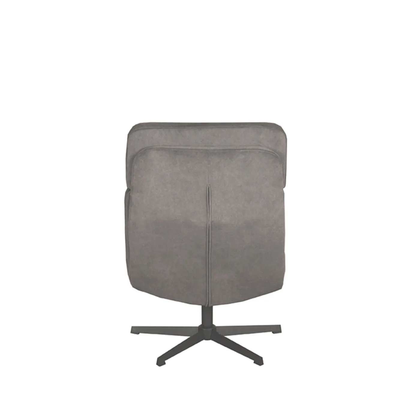 LABEL51 Draaifauteuil Alvar Antraciet Cosmo Incl. Hocker