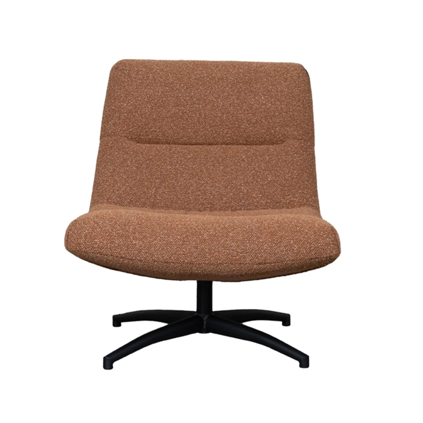 LABEL51 Draaifauteuil Calix Bouclé Koraal