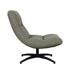 LABEL51 Draaifauteuil Calix Bouclé Mushroom