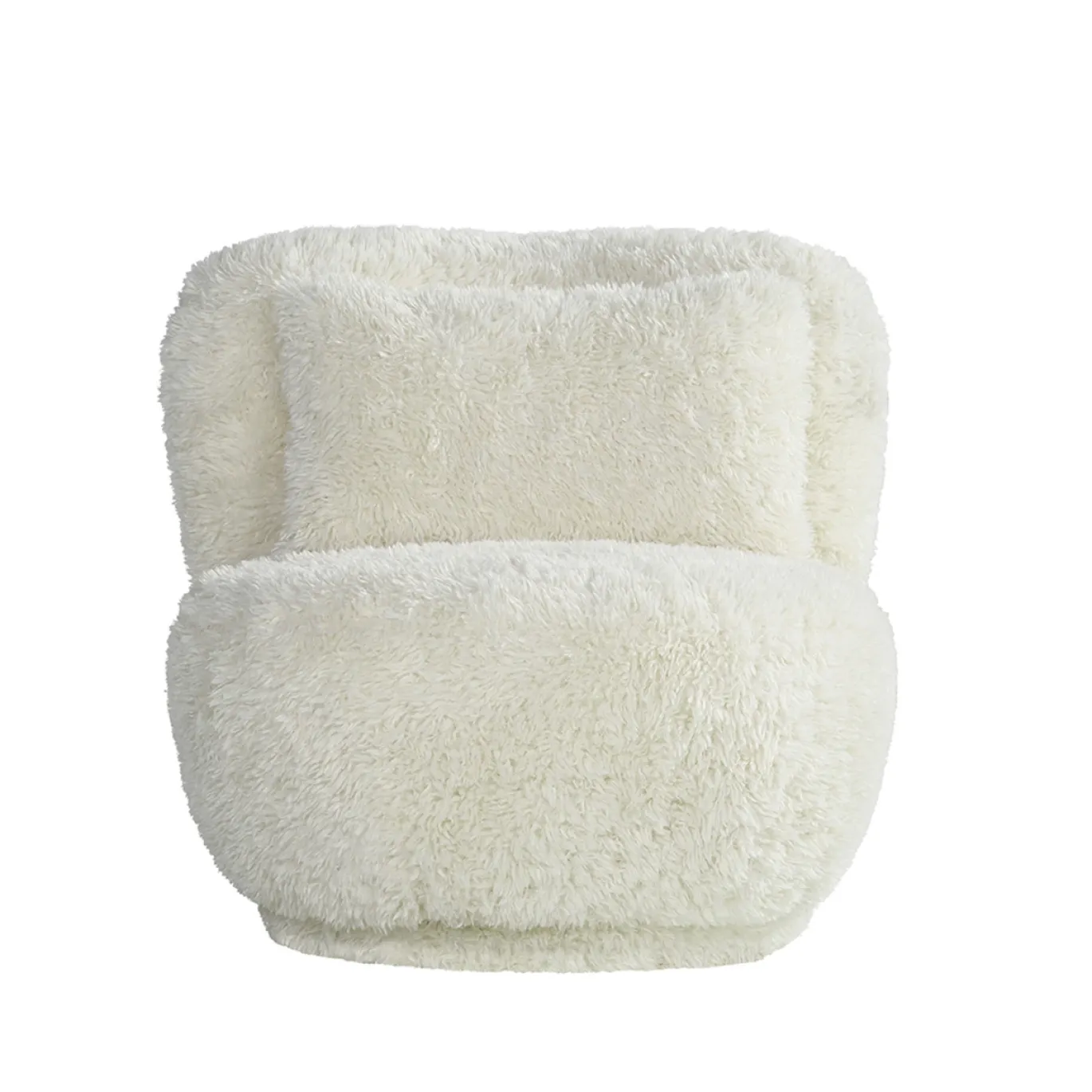 LABEL51 Draaifauteuil Doodle Fluffy Crème