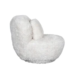LABEL51 Draaifauteuil Doodle Fluffy Crème