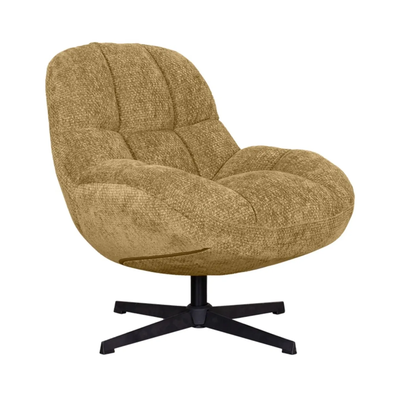 LABEL51 Draaifauteuil Huxley Elite Brass