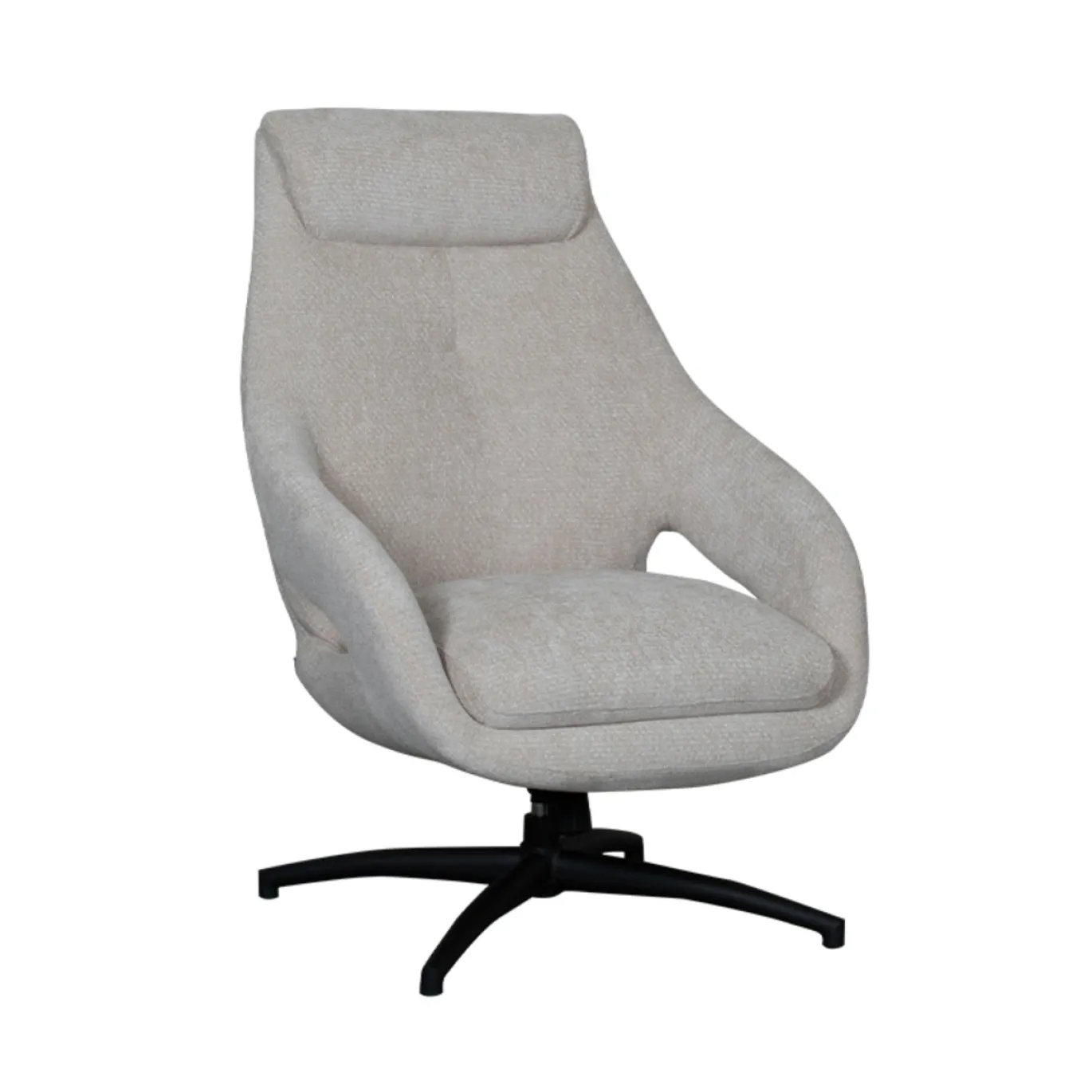 LABEL51 Draaifauteuil Maxwell Elite Naturel