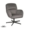 LABEL51 Draaifauteuil Moss Antraciet Cosmo