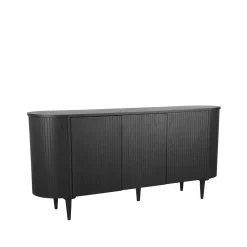 LABEL51 Dressoir Oliva Zwart Eiken