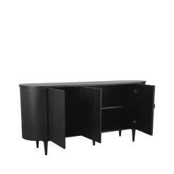 LABEL51 Dressoir Oliva Zwart Eiken