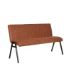 Label51 Eetkamerbank Matz Cognac 145 cm
