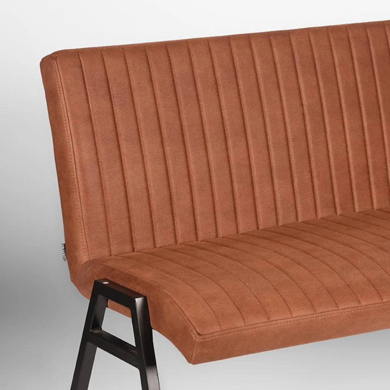 Label51 Eetkamerbank Matz Cognac 145 cm