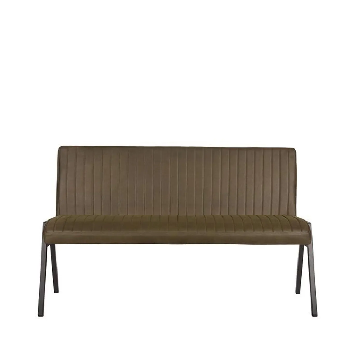 Label51 Eetkamerbank Matz Legergroen 145 cm
