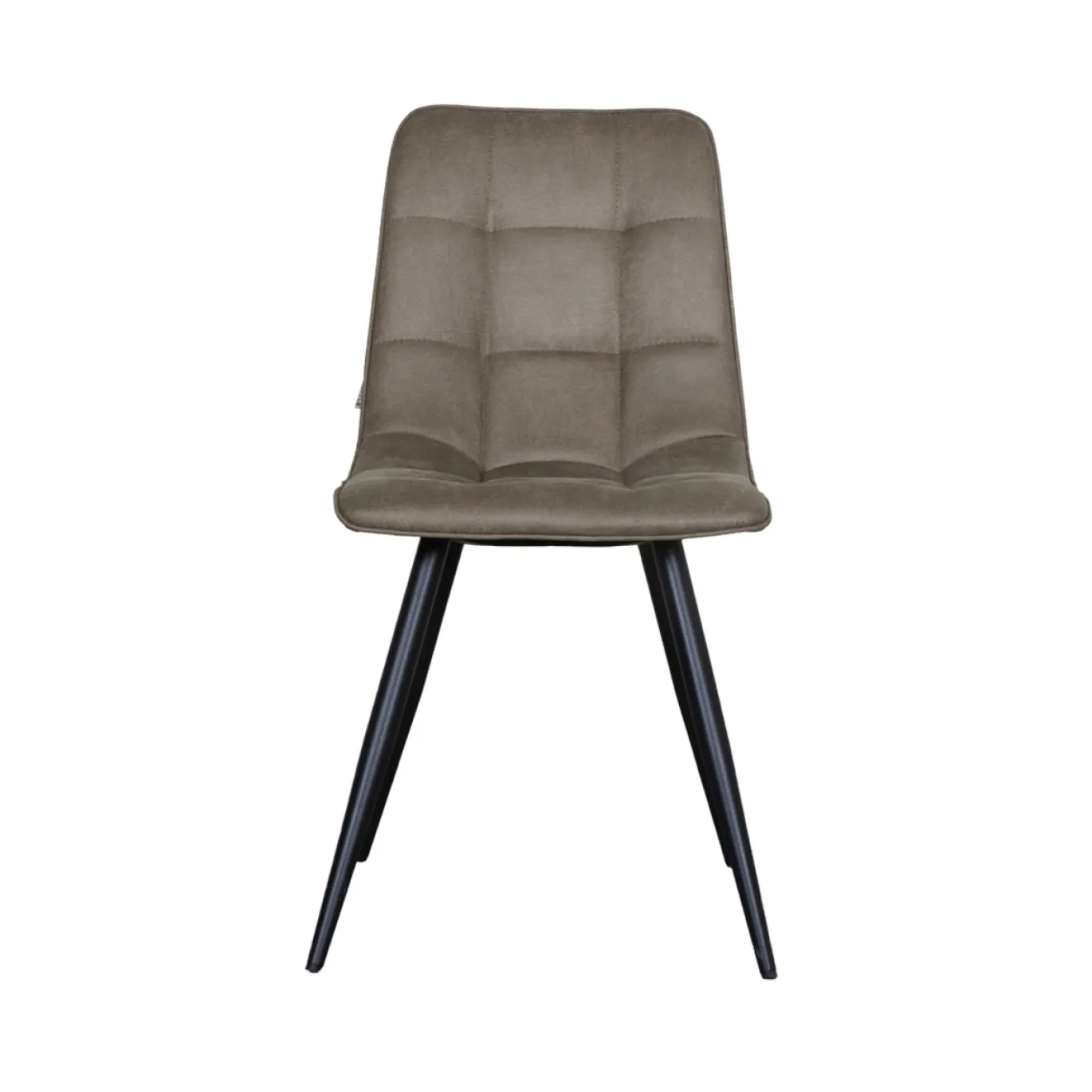 LABEL51 Eetkamerstoel Bistro Micro Suède Taupe