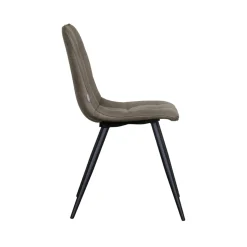 LABEL51 Eetkamerstoel Bistro Micro Suède Taupe