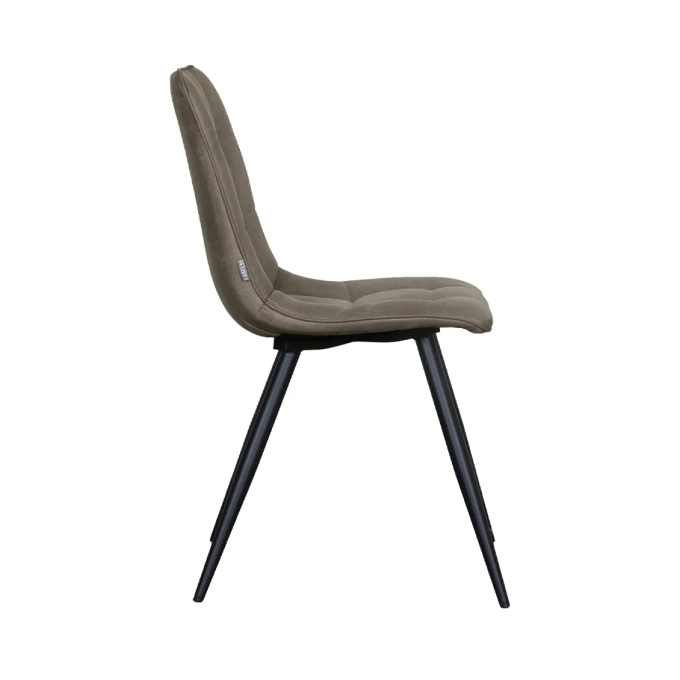 LABEL51 Eetkamerstoel Bistro Micro Suède Taupe