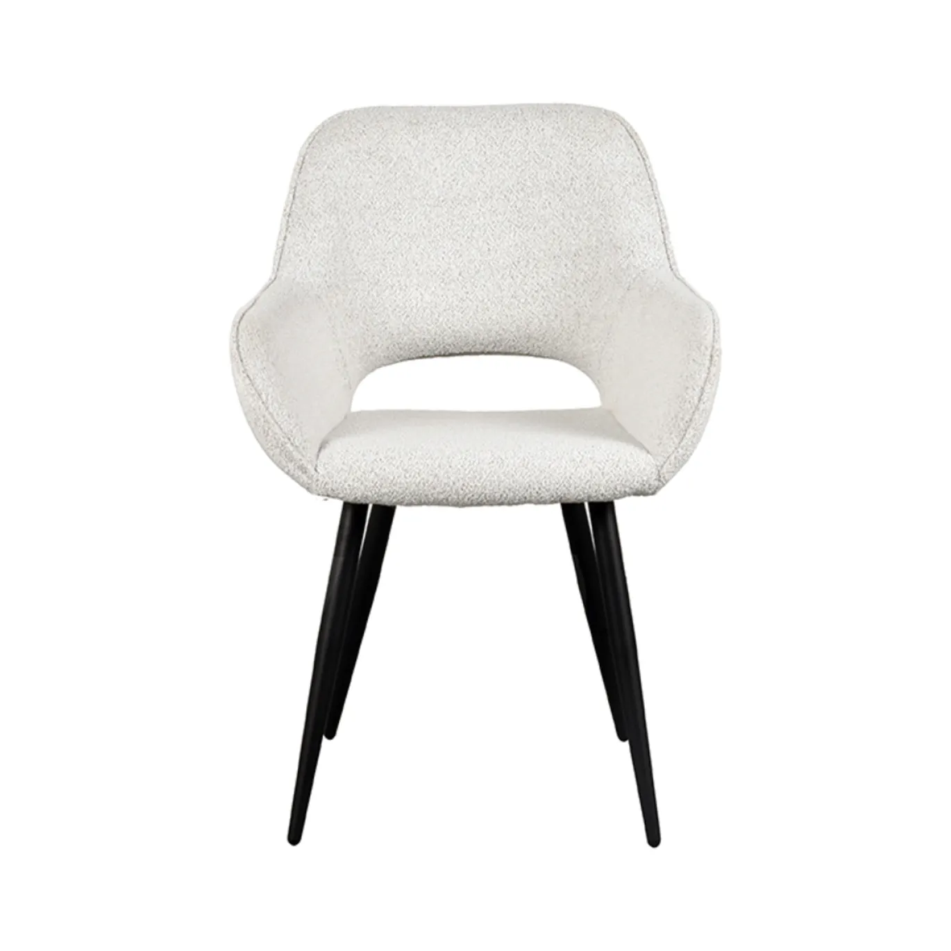 LABEL51 Eetkamerstoel Fer Créme Boucle